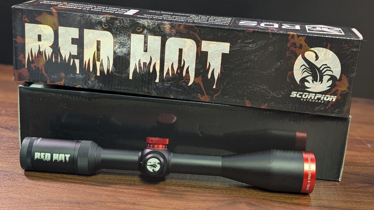Scorpion Red Hot Varminter 4-16x44 Scope