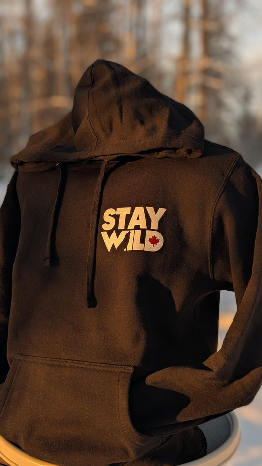 Stay Wild Wolf Hoodie