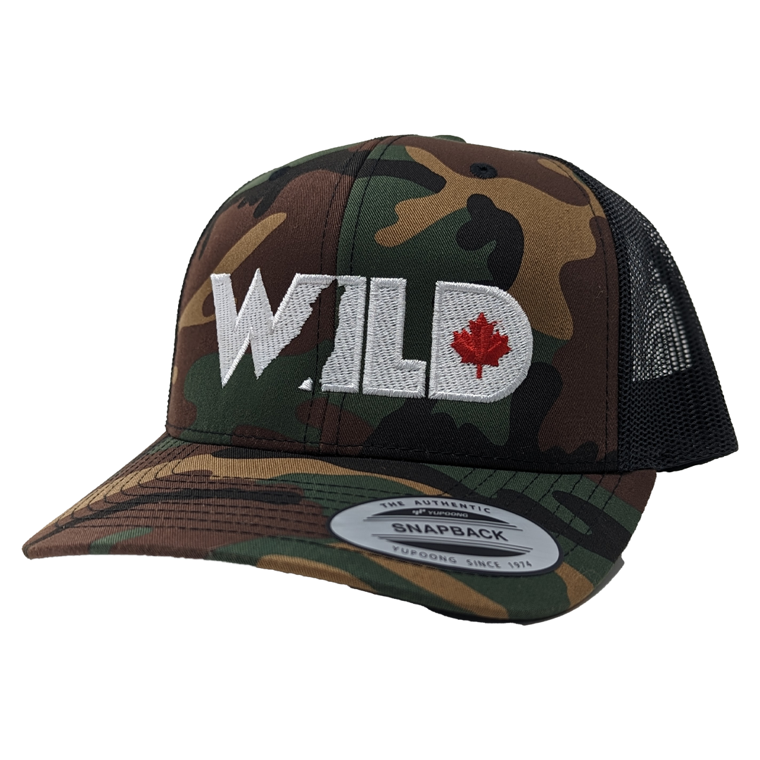 Wild TV Camo Hat - Green Camo