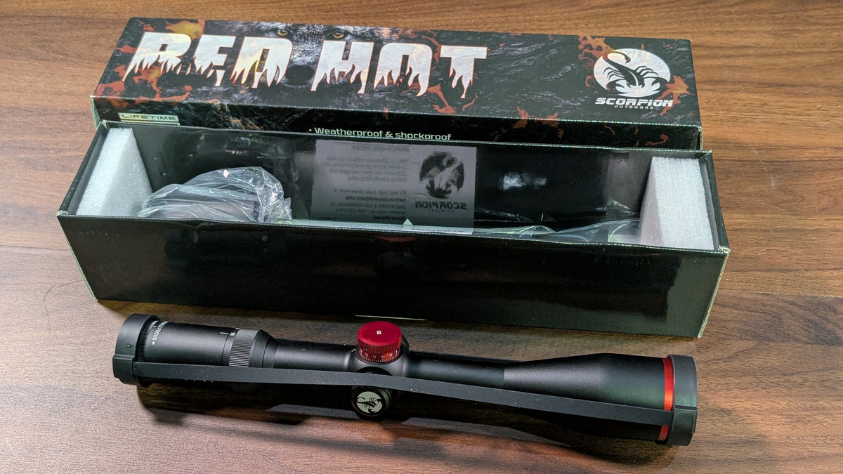 Scorpion Red Hot Varminter 4-16x44 Scope