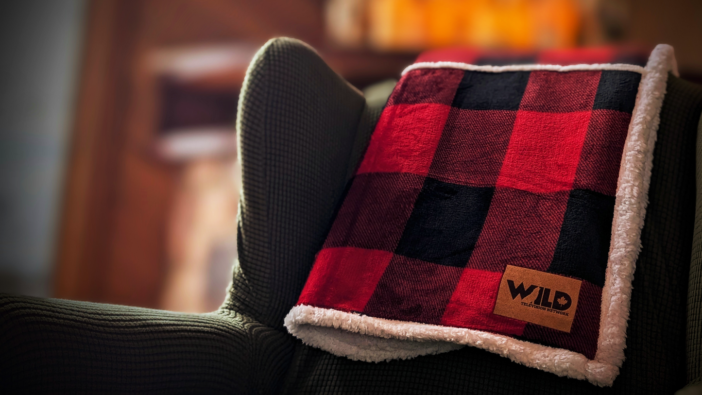 Wild TV Cozy Blanket