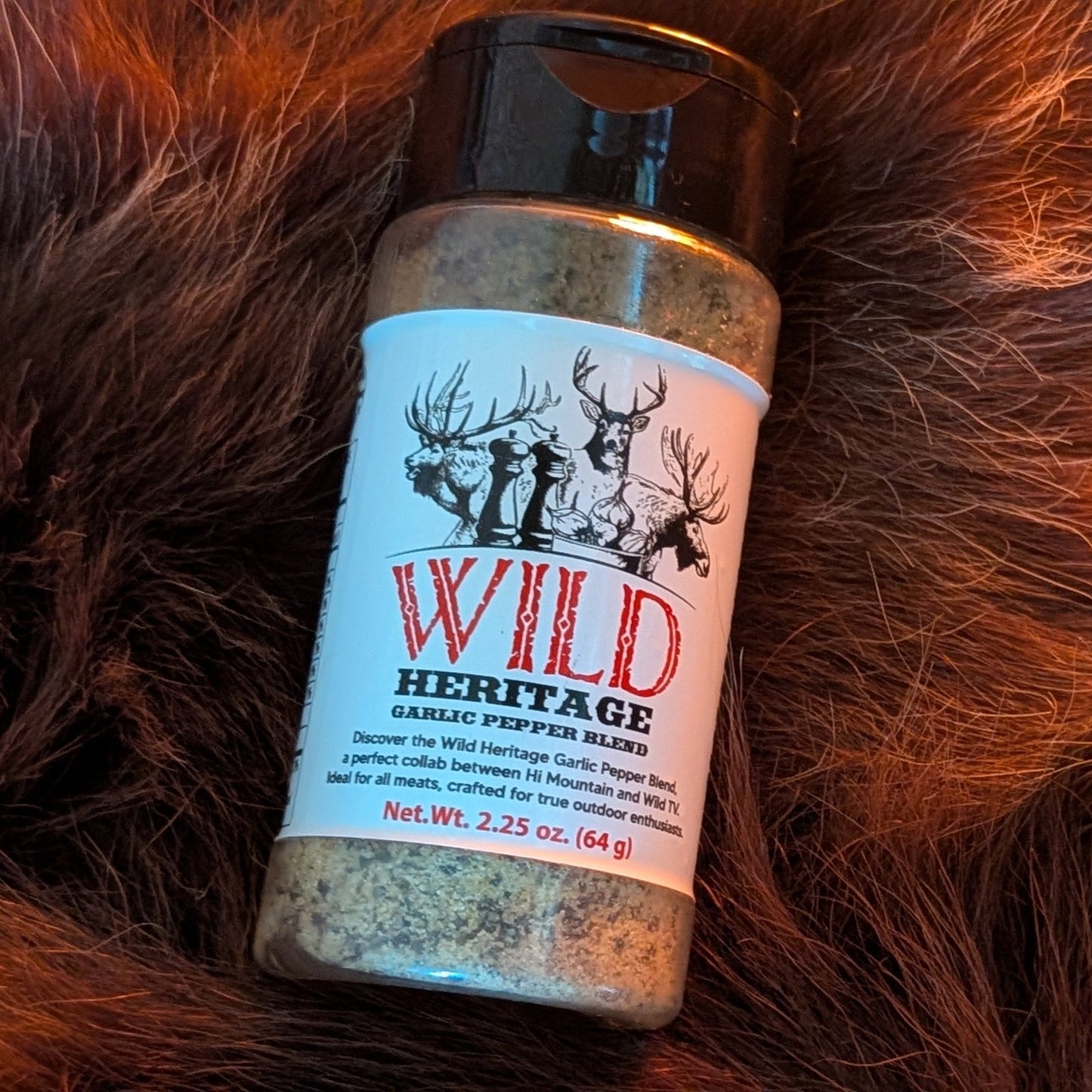 Wild Heritage Garlic Pepper Blend Seasoning