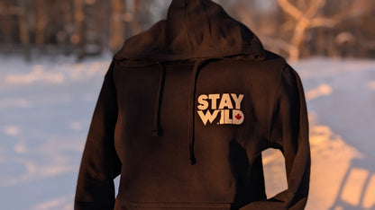 Stay Wild Wolf Hoodie