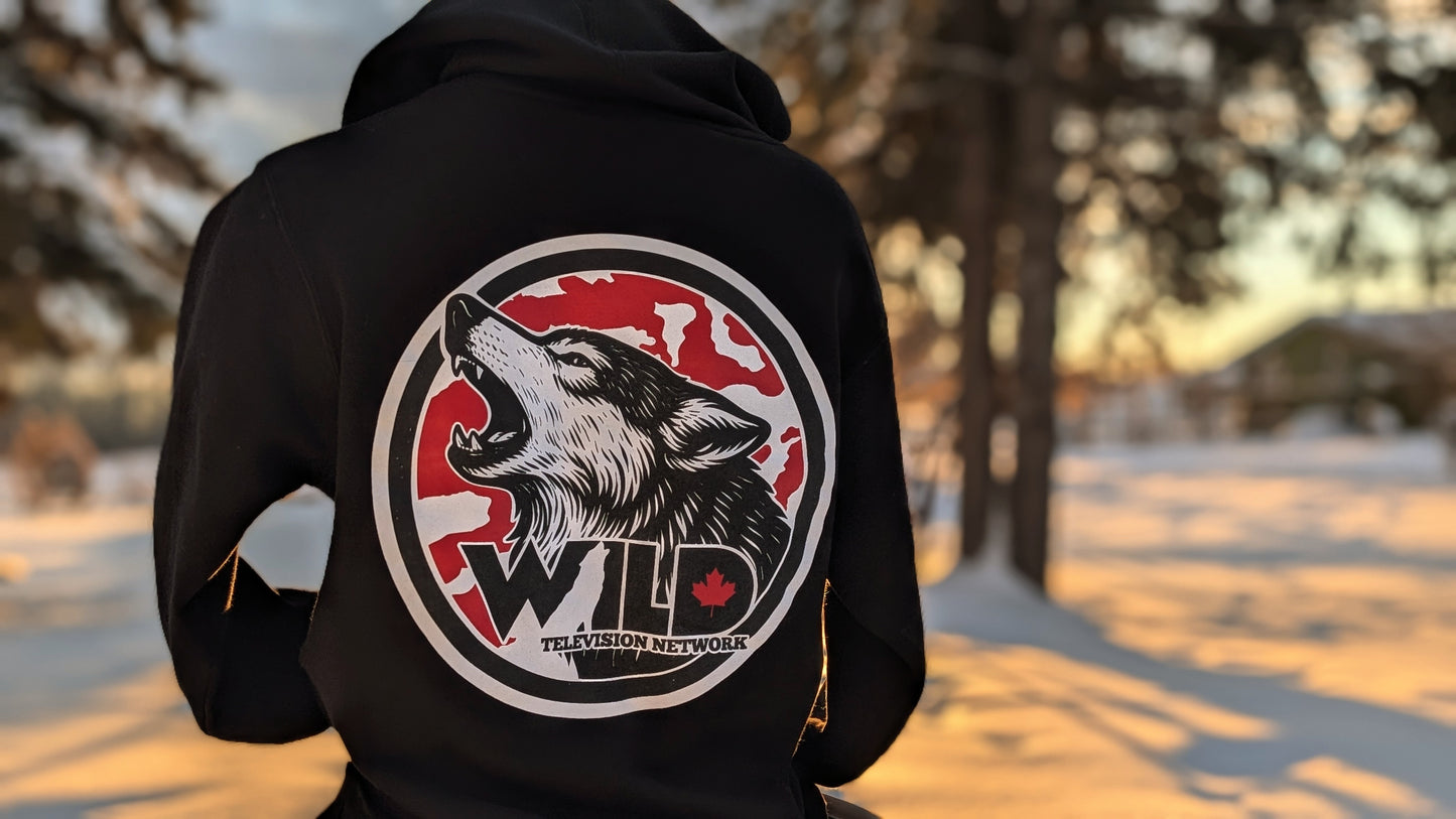 Stay Wild Wolf Hoodie