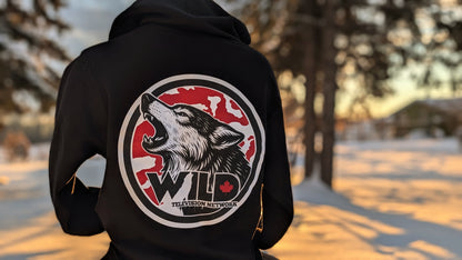 Stay Wild Wolf Hoodie
