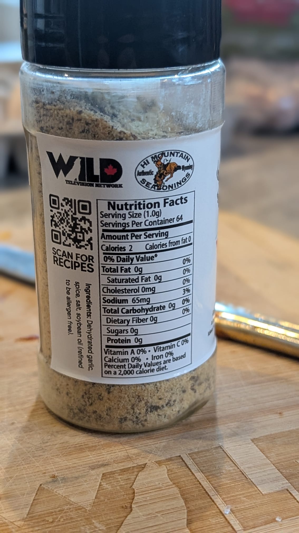 Wild Heritage Garlic Pepper Blend Seasoning