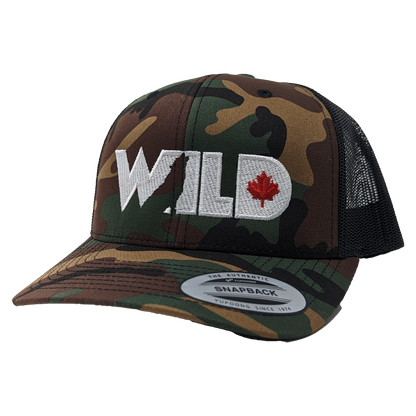 Wild TV Camo Hat - Green Camo